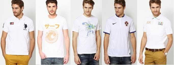 White T-shirts Online: Glam Up Your Look