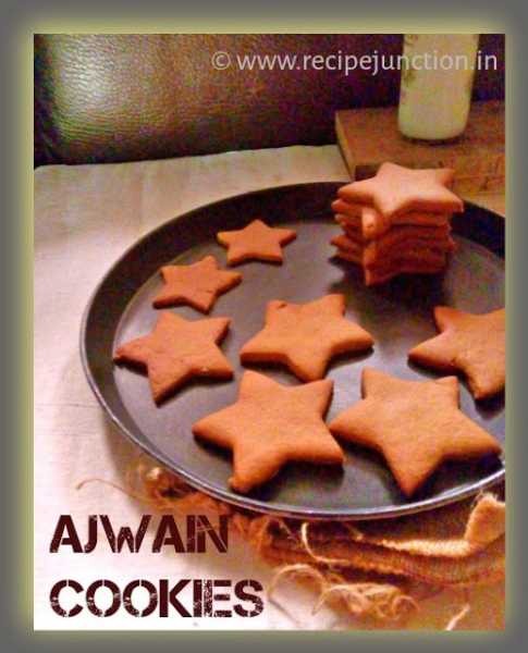 Whole Wheat Ajwain/Jeera Cookies