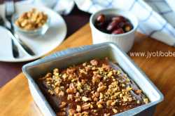 Whole Wheat Dates & Walnut Cake (Eggless) | How to Bake Dates Cake | Healthy Cake Recipes