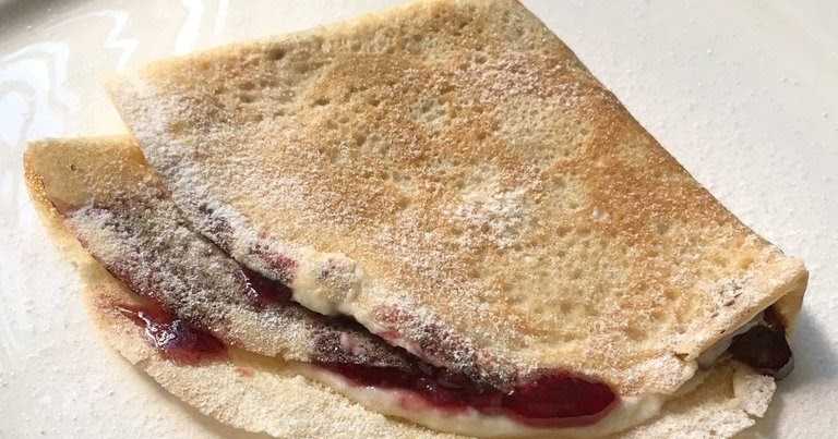 Whole Wheat Flour Crepe