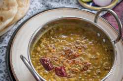 Whole mung bean curry..