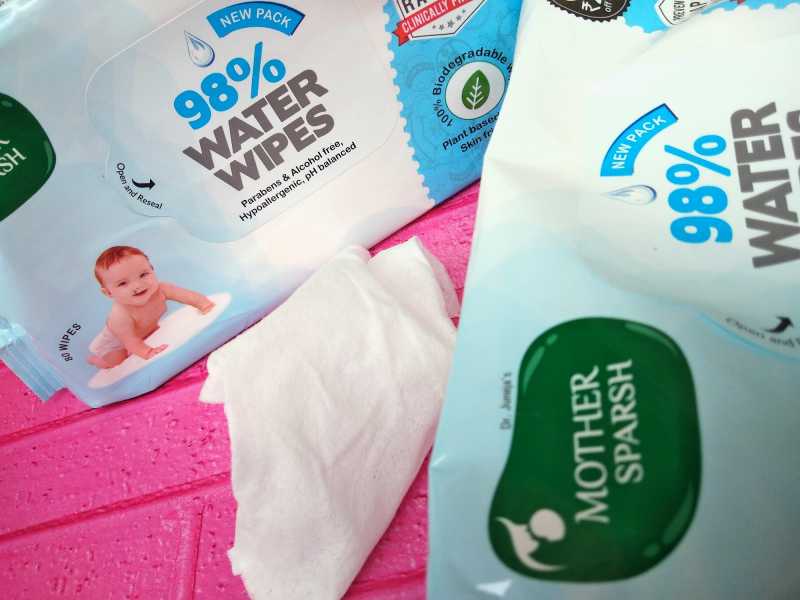 Why Start Using Mother Sparsh Safe Baby Wipes? Water Based | 100% Safe | Non-allergic