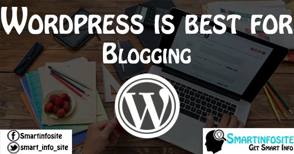 Why WordPress Is Best For Blogging?? - Smart Info Site