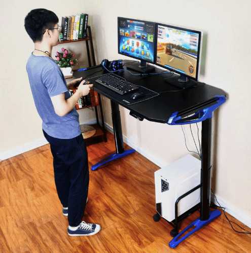 Why You Should Be Using Standing Desks For Gaming - 3G 4G Free Internet Tricks 2019, Free Recharge, Calling Tricks