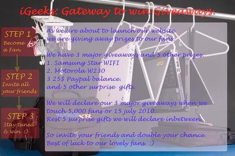 Win Mobile Phones And Cool Prizes