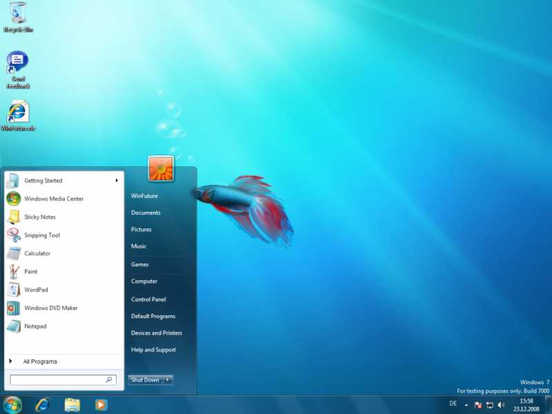 Windows 7 Revealed!