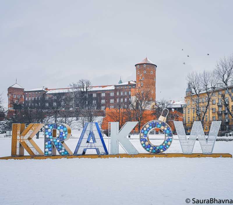 Winter Walking In Kraków - A Life Less Ordinary With SauraBhavna