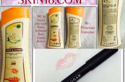 Winter is Coming - TBC by Nature 24 ct Gold Honey and Almond Body Lotion Review   Skin18 50% off Sale    Sugar Cosmetics 10% off Coupon   Giveaway 