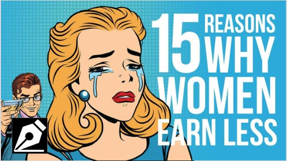 Women Earn Less Money Than Men | 15 Reasons