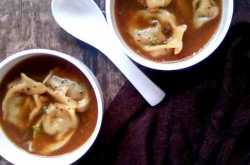 Wonton Soup | Vegan Wonton Soup Recipe