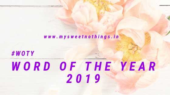 Word Of The Year 2019 ( #WOTY ) - Declutter