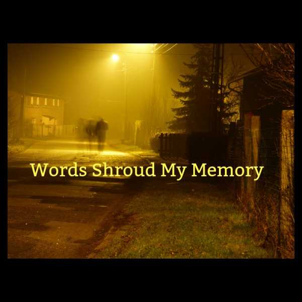 Words Shroud My Memory