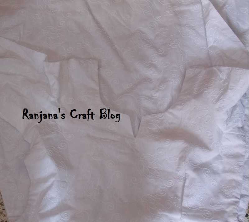 Work In Progress On Wednesday- Painting On A Kurta