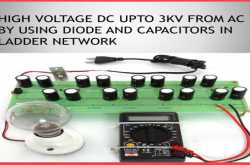 Working Principle Of High DC Voltage From AC in Voltage Multiplier Circuit