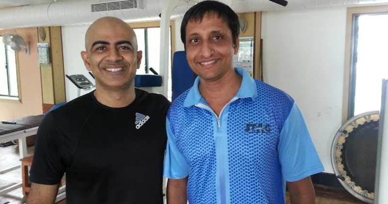 Working Out With Olympian Raman