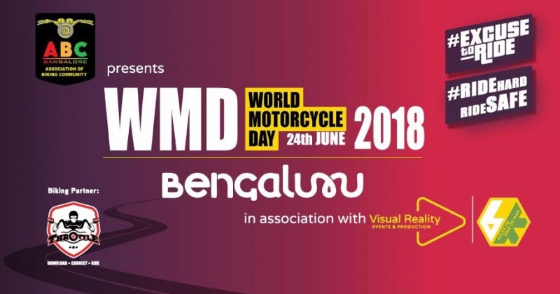 World Motorcycle Day 2018 | Bangalore | ABC |  WMD2018