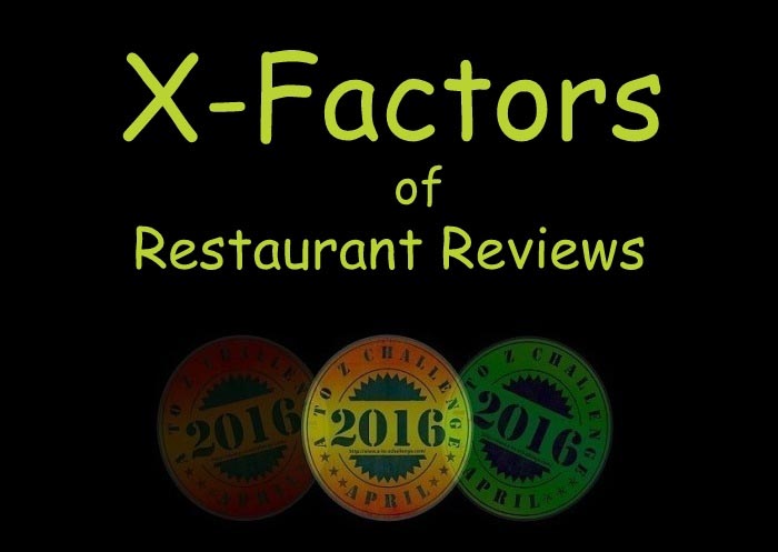 X-Factors Of Restaurant Reviews
