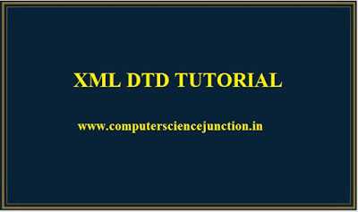 XML DTD Tutorial