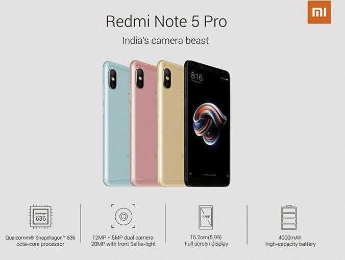 Xiaomi Launched Redmi Note 5 And Redmi Note 5 Pro In India - Absolute Gizmos