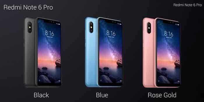 Xiaomi Redmi Note 6 Pro Unveiled With 4 AI Cameras And Notch