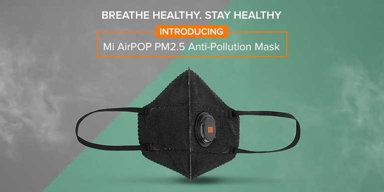 Xiaomi Introduces Mi AirPOP Anti-Pollution Mask With Advanced 4 Layer Filtration