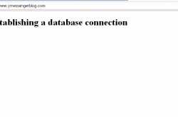 Yahoo Messenger Blog is Down