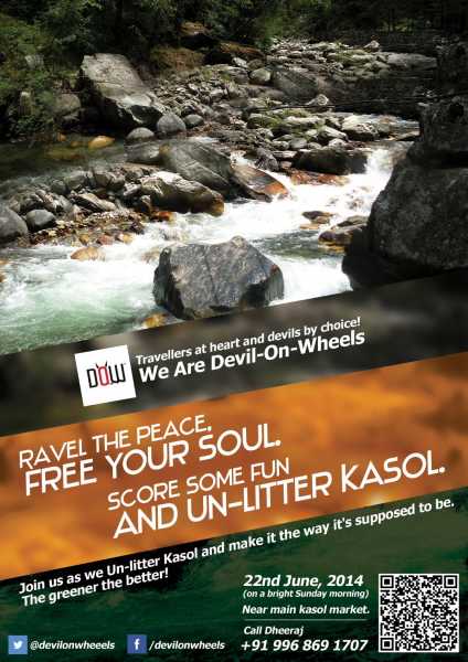 Yayawar Goes Cleaning Kasol - Germination Of A Thought