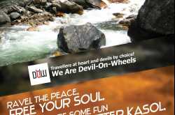 Yayawar goes cleaning Kasol - Germination of a thought