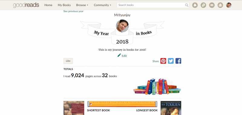 Year End Review & Joy Of Reading