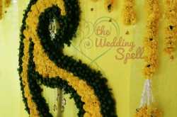 Yellow marigold wedding at Bangalore {Décor Styling by Reena Alex}
