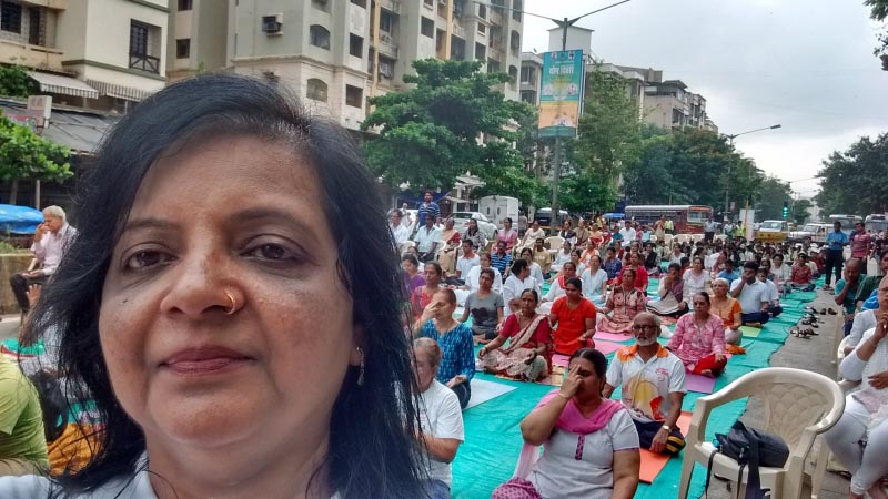 Yoga For Your Health & Plants For Our Mumbai’s Health