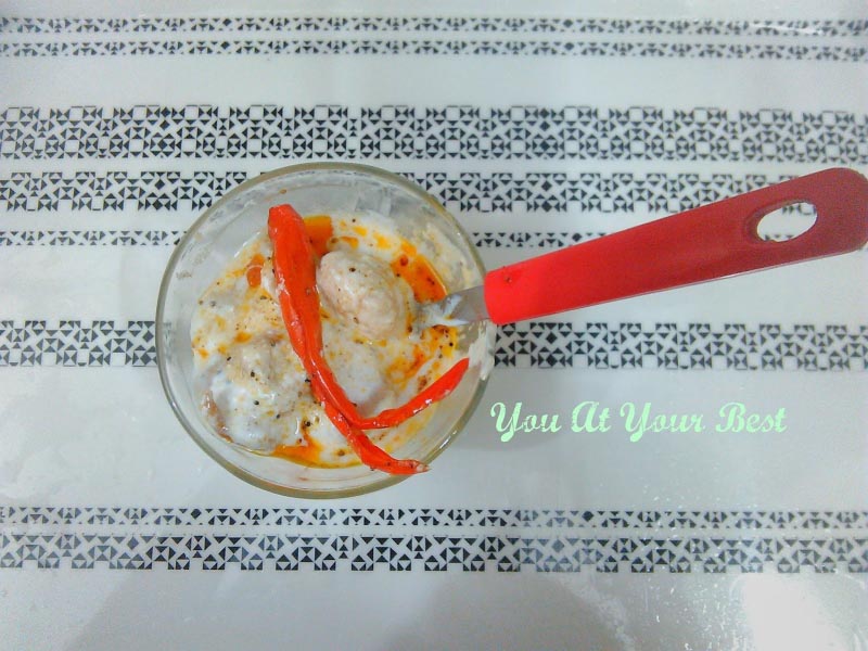 You At Your Best :) :) : PAKORA RAITA RECIPE