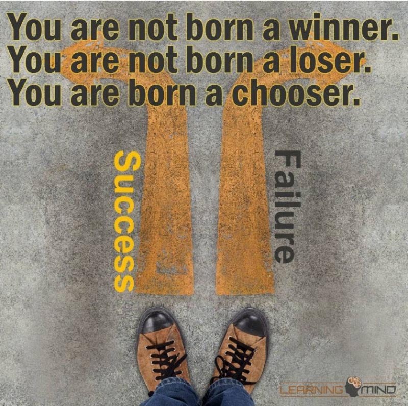 You Are A Born Chooser