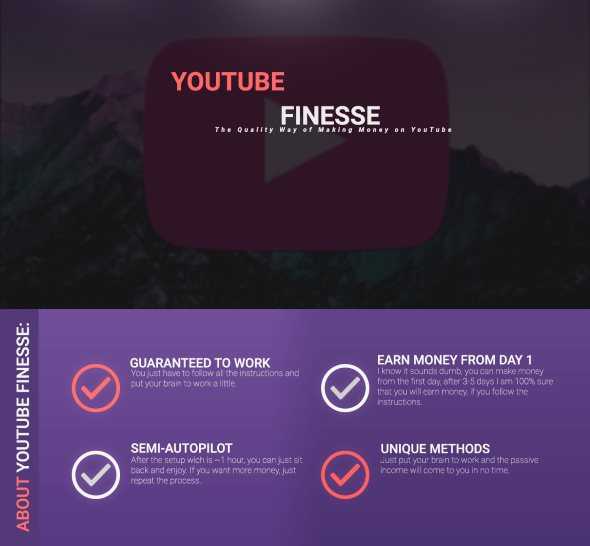 YouTube Finesse - The Quality Way Of Making Money On YouTube - LEAKZONE
