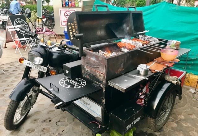 Young Engineer Serving Mother’s Recipes Off An Engineered Sidecar