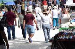 Yucatan Peninsula 5: Marketplace at the Ruins of Chichen Itza