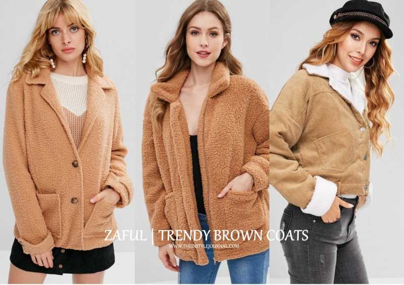 ZAFUL | TRENDY BROWN COATS - The Instyle Journal By Neha Bhatt Bhagat