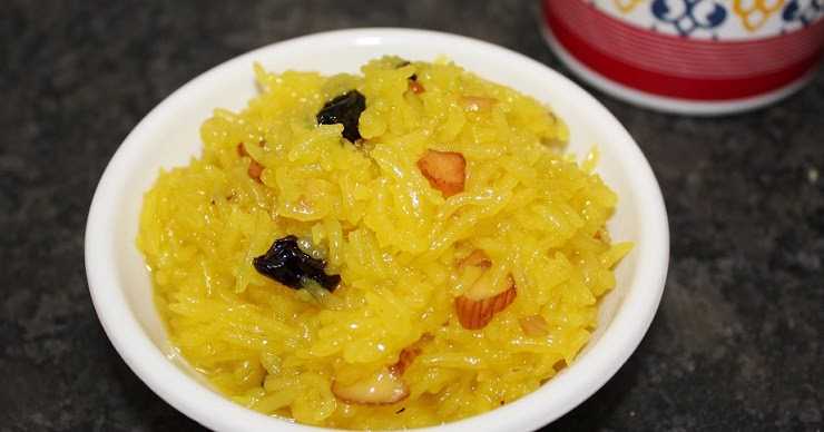 ZARDA/ MEETHE CHAWAL/ SWEET RICE RECIPE WITH VIDEO