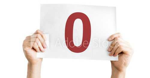 ZERO - WHAT VALUE STORED IN THE NUMBER