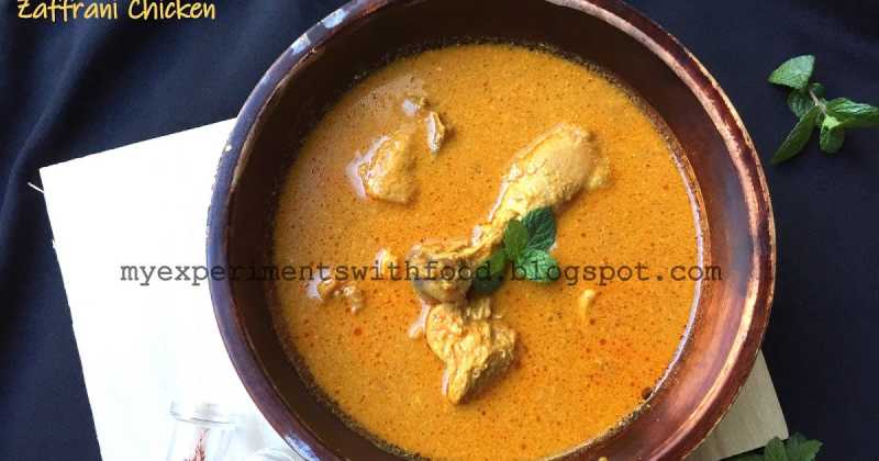 Zaffrani Chicken/ Saffron Chicken