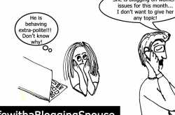 Zipping Up: Life with a blogging spouse  #Humor