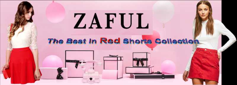Zoom Into Summer With Zaful Collections Of Red Shorts