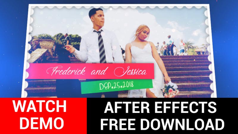 Adobe After Effects Wedding Templates Free Download Zip - After Effects Templates Free Download