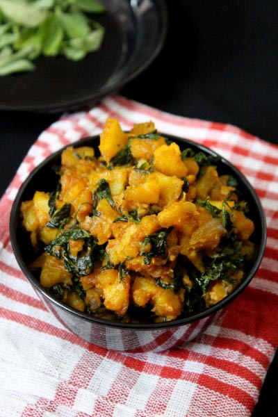 Aloo Methi Recipe, Aloo Methi Sabzi Curry - Yummy Indian Kitchen