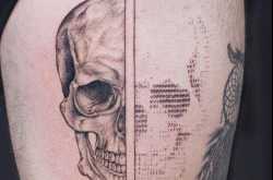 ascii art tattoos by tattoo artist andreas vrontis that you wished you had -