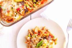 Baked Vegan Pasta With Roasted Vegetables