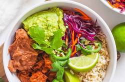 BBQ Jackfruit Burrito Bowl