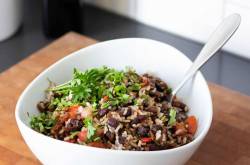 Black Bean And Rice Salad