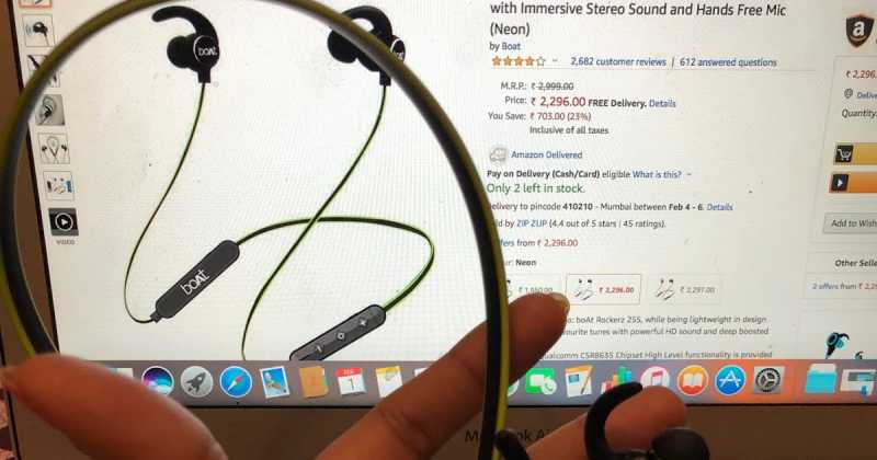 BoAt Rockerz 255 Sports Bluetooth Wireless Earphone : Review