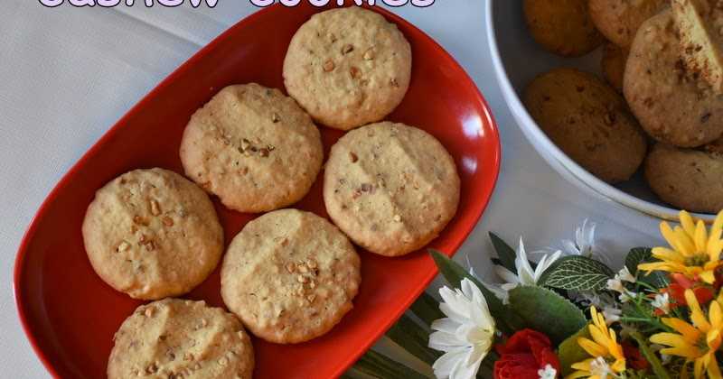 Cashew Cookies Recipe | Cashew Butter Cookies | Cashew Nut Cookies Recipe | Cookies Castanha De Caju